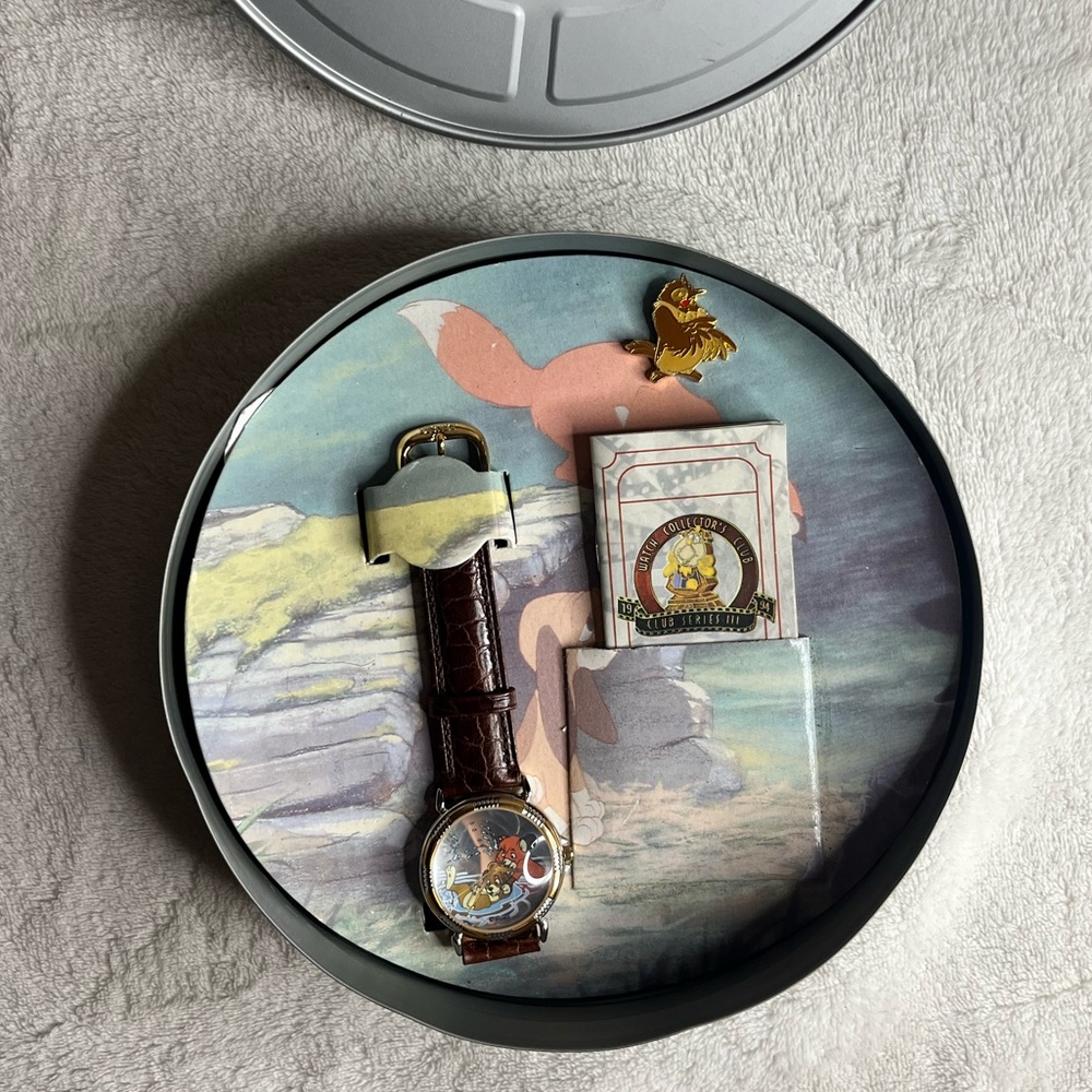 Disney’s The Fox and The Hound Fossil Watch Limited Edition